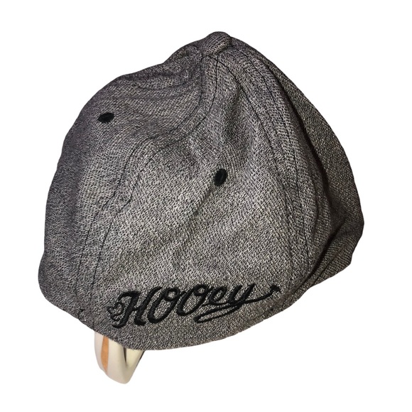 Hooey Dallas Cowboys Coach 2 Tone Grey Flexfit Ball Cap; Football Coach Hat - Picture 6 of 9